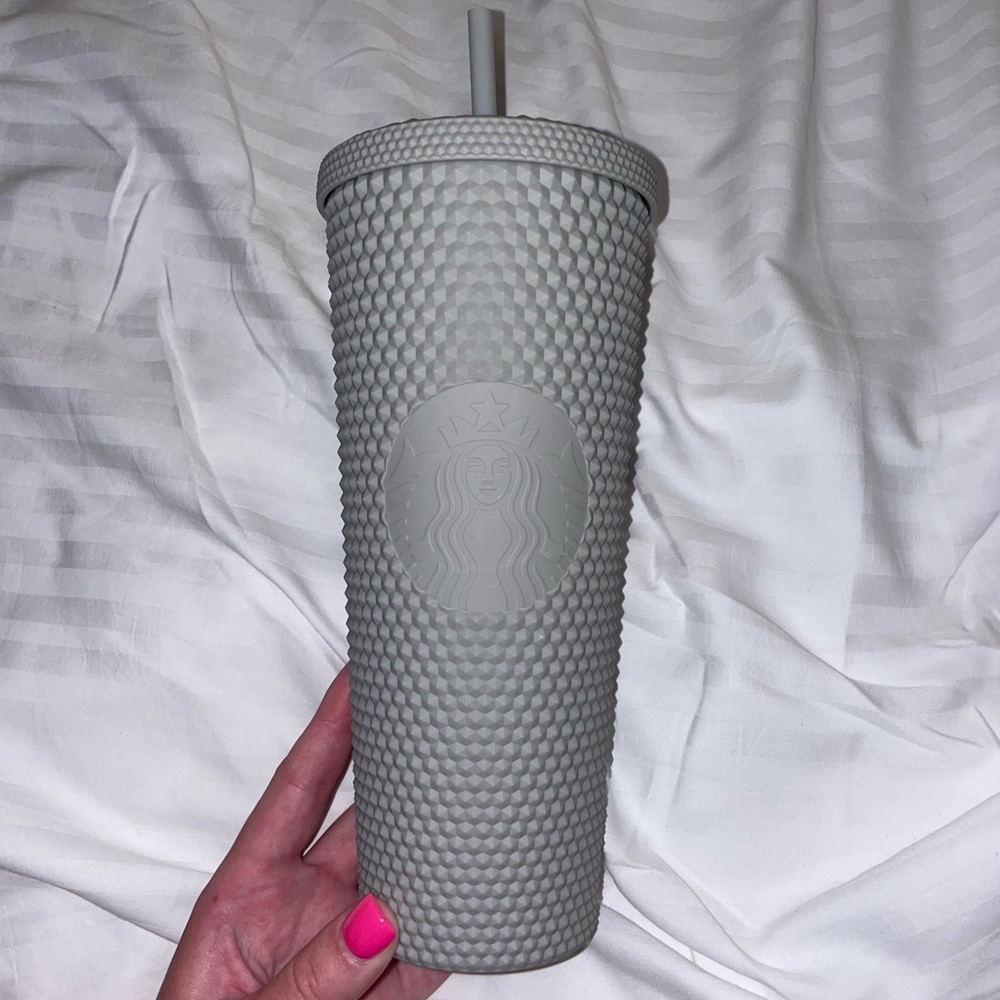 Starbucks Grey Matte Studded Tumbler